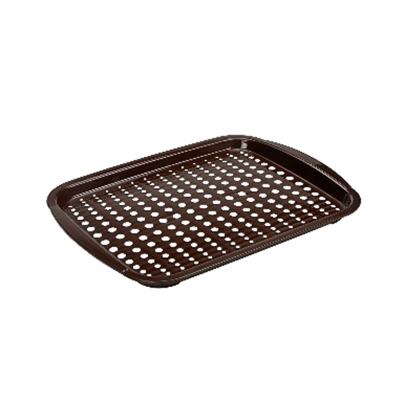 TACA ANTYPOŚLIZGOWA M-263 BRĄZ  38X34,5CM