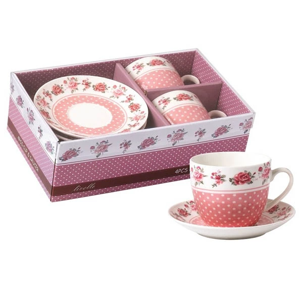 TOM-KPL. FILIŻANEK+SPODEK 2+2 250ML CR2-30