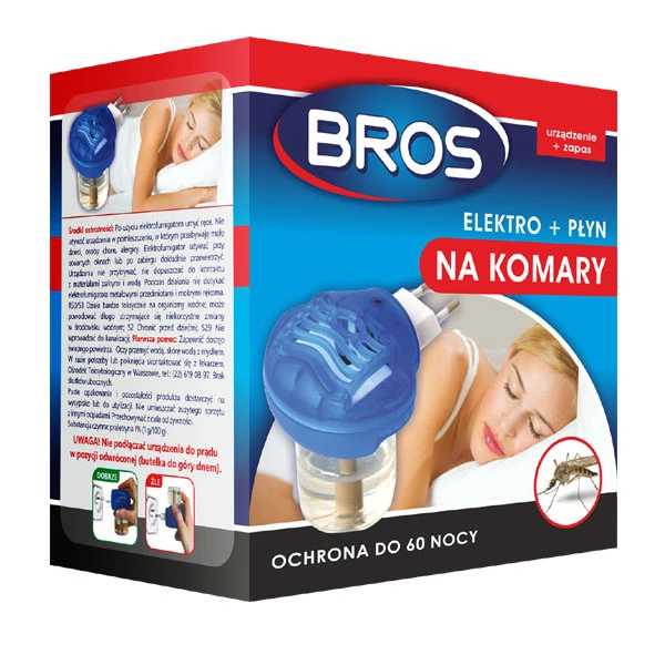 BROS - ELEKTRO + PŁYN NA KOMARY 60 NOCY
