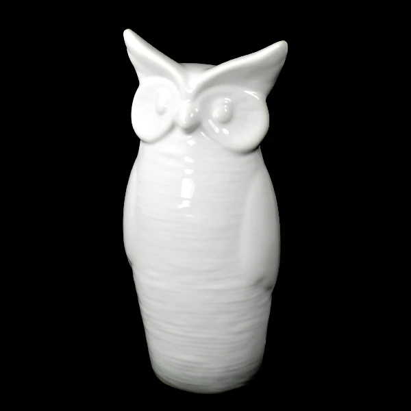 CER-SOWA DUŻA *SZKLIWO BIAŁE* C-498SZB