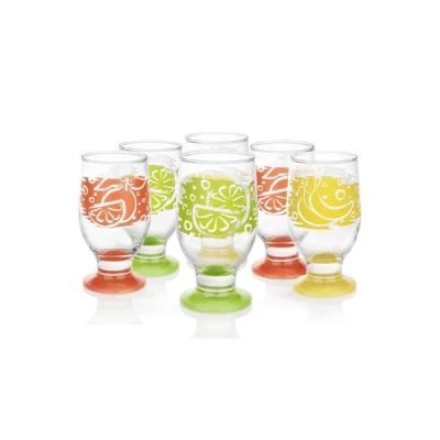 GLASMARK-6 SZKLANEK 270ML MIX OWOCOWY