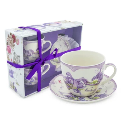 TG-KPL. FILIŻANEK ZE SPODKAMI 2+2 LV13