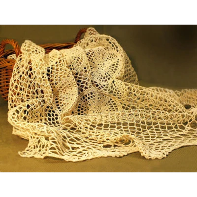 BOTEX-OBRUS SZYDEŁKOWY OKRAGŁY 110CM