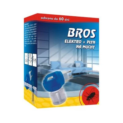 BROS - ELEKTRO + PŁYN NA MUCHY,KOMARY,MRÓWKI  60 DNI