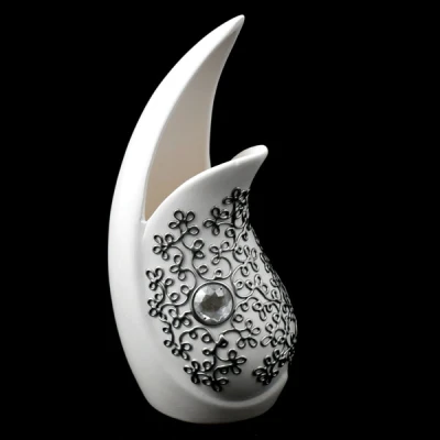 CER-WAZON DELFIN MAŁY *DECOR SREBRO* C-593DS