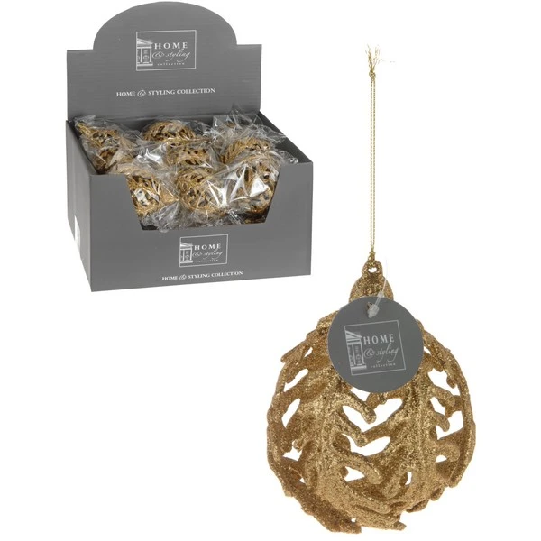 NL-BOMBKA 12CM ZŁOTA