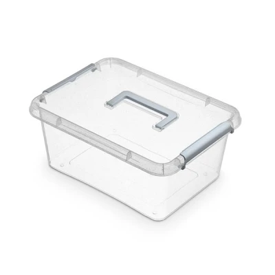 POJEMNIK *NANO BOX JONY SREBRA* Z RĄCZKĄ 12,5L Z/P 1523