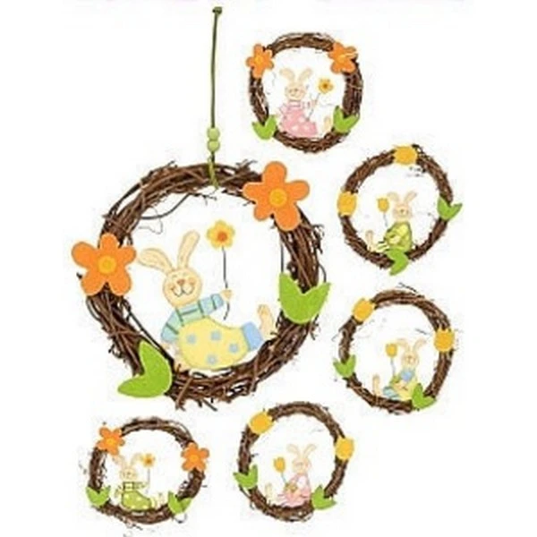 NL-ZAWIESZKA Z KRÓLIKIEM 15CM