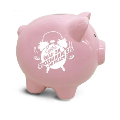 BG-SKARBONKA ŚWINKA DUŻA *ZAPŁAĆ KARĘ ZA SPÓŹNIANIE SIĘ DO PRACY*