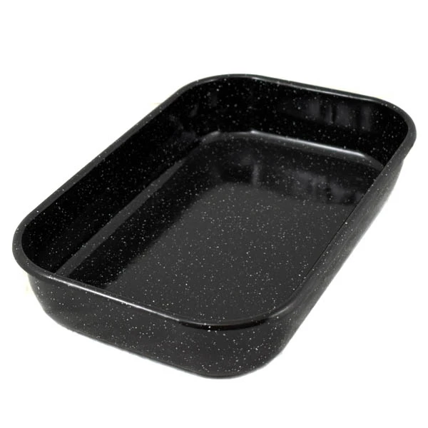 BRYTFANNA  EMALIOWANA 36CM PROSTOKĄTNA 5,5L