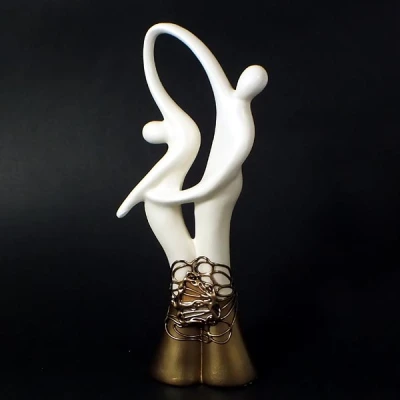 CER-TANIEC DUŻY *DEKOR 1/2 ZŁOTO* C-548-1/2Z