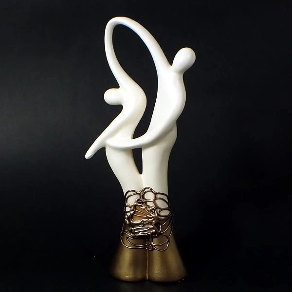 CER-TANIEC DUŻY *DEKOR 1/2 ZŁOTO* C-548-1/2Z