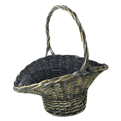 ORIS-KOSZYK WIKLINOWY QY2021-15 MAŁY SZARY