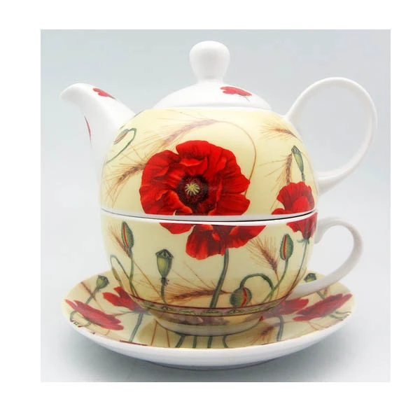 TOM-CZAJNICZEK 420ML Z FILIŻANKĄ 220ML MAKI CU5-058