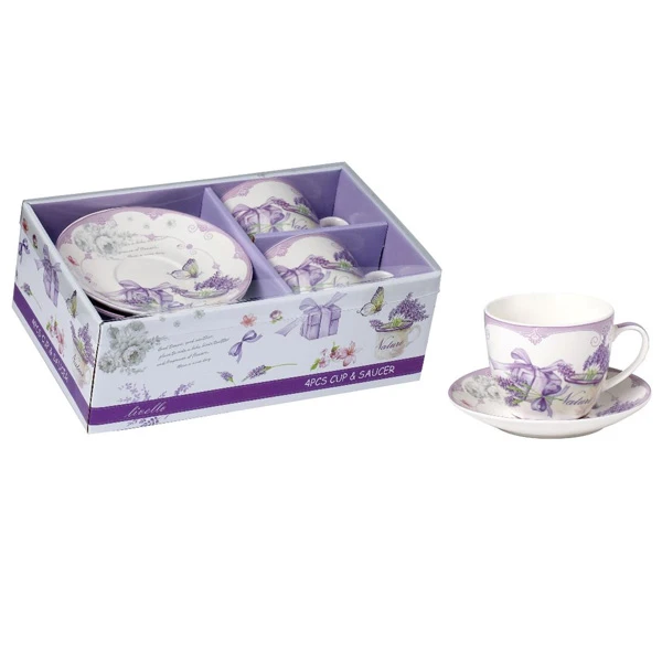 TOM-KPL. FILIŻANEK+SPODEK 2+2 250ML CR2-15