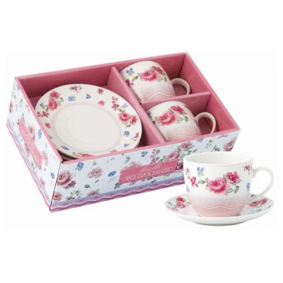 TOM-KPL. FILIŻANEK+SPODEK 2+2 250ML CR2-44