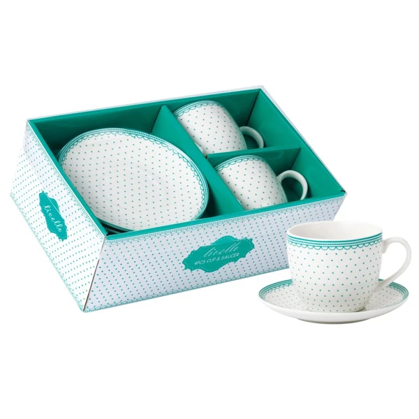 TOM-KPL. FILIŻANEK+SPODEK 2+2 250ML CR2-53