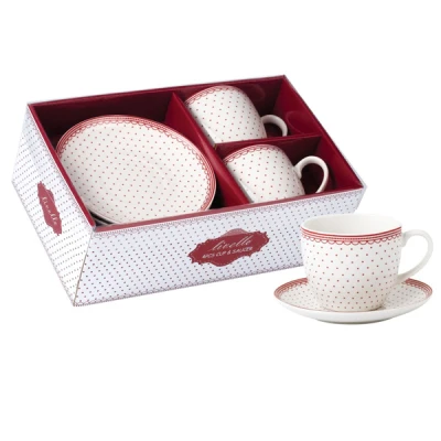 TOM-KPL. FILIŻANEK+SPODEK 2+2 250ML CR2-54