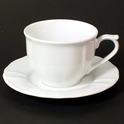 LUBIANA-FILIŻANKA+SPODEK 35/17 *MARIA* GŁADKA 002M