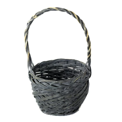 ORIS-KOSZYK WIKLINOWY TX2022-085 ŚREDNI SZARY