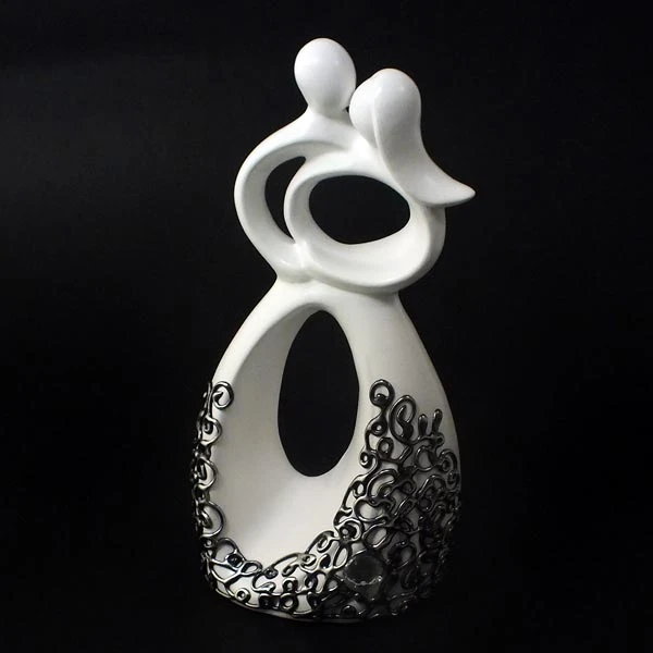 CER-AKT PARA OBRĄCZKI *DECOR SREBRO* C-673DS