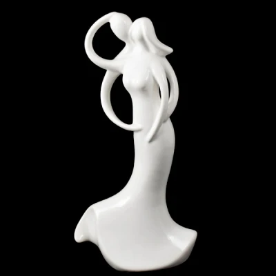 CER-AKT PARA W OBJĘCIACH *SZKLIWO BIAŁE* C-671SZB