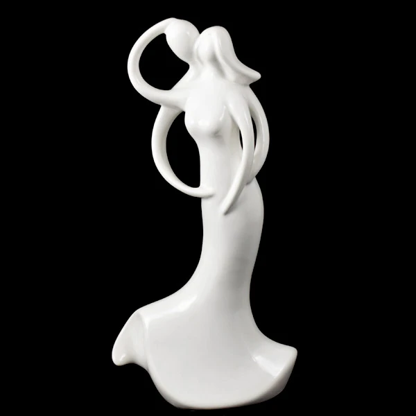 CER-AKT PARA W OBJĘCIACH *SZKLIWO BIAŁE* C-671SZB