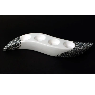 CERKAM-ŚWIECZNIK IV ADW. *DECOR SREBRO* C-168DS