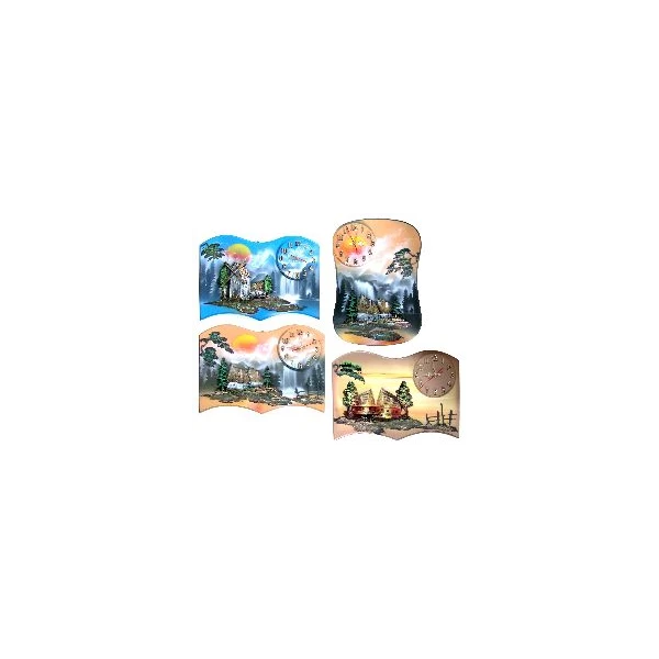 CERPLAST-ZEGAR MALOWANY *DUŻY* 47*34