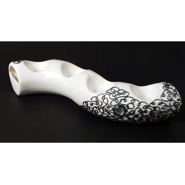 CER-ŚWIECZNIK ŚLIMAK IV *DECOR SREBRO* C-189DS