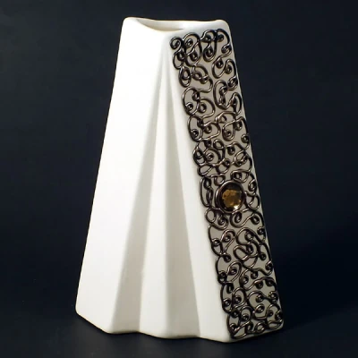 CER-WAZON WACHLARZ MAŁY *DECOR ZŁOTY* C-433DZ