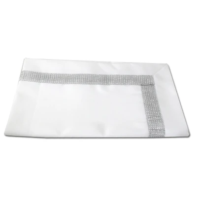 MESA-SERWETA/BIEŻNIK SWAROVSKI 50X100 BIAŁY 320