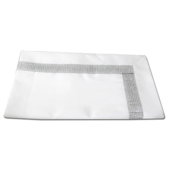 MESA-SERWETA/BIEŻNIK SWAROVSKI 50X100 BIAŁY 320