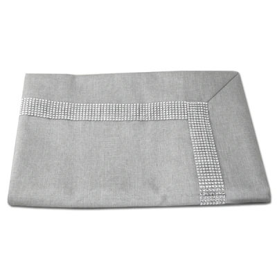 MESA-SERWETA/BIEŻNIK SWAROVSKI 50X100 SZARY 320