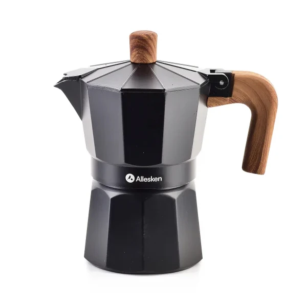 MON-KAWIARKA ALUMINIOWA CZARNA *3* 120ML 0032