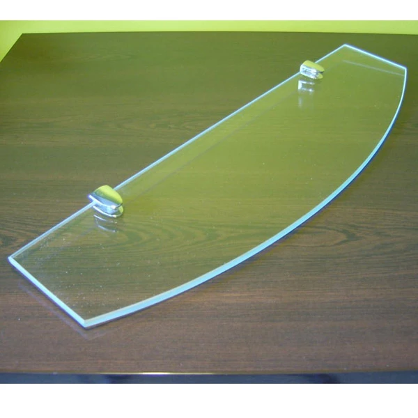 POLFIX- PÓLKA SZKLANA CHROM PROSTA