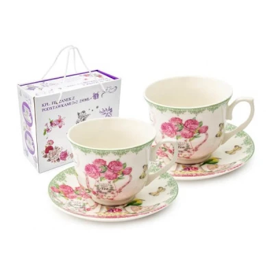 TG-KPL. FILIŻANEK ZE SPODKAMI 2+2 LV16