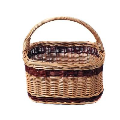 WK-KOSZ WIKLINOWY ZAKUPOWY PROSTOKĄT PEŁNY