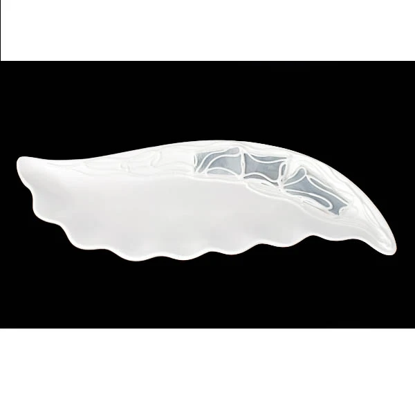 CER-PODSTAWKA FALBANKA DUŻA *WITRAŻ BIAŁY*C- 817W