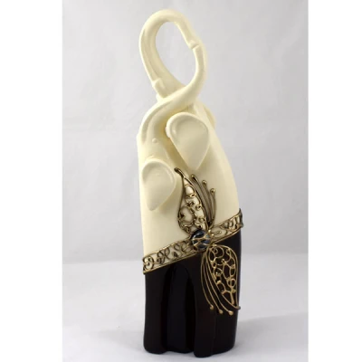 CER-SŁOŃ MAMUSIA ŚREDNI *DECOR 1/2 VENGE/BRĄZ* C-574-1/2BR/V