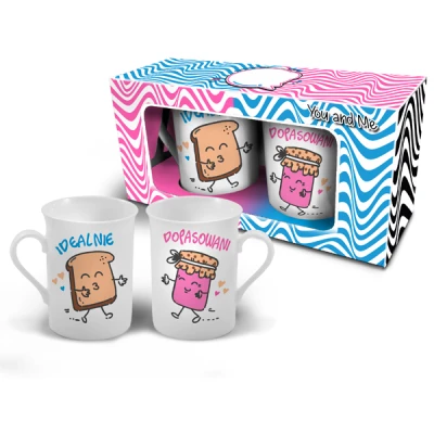 CF-ZESTAW 2-KUBKÓW *IDEALNIE DOPASOWANI*