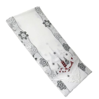 MESA-BIEŻNIK ŚWIĄTECZNY 20*160 SREBRNY 505