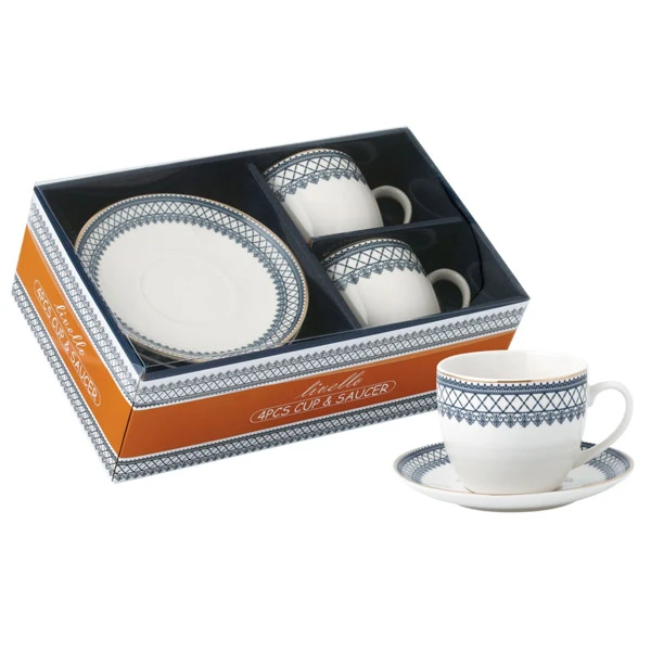 TOM-KPL. FILIŻANEK+SPODEK 2+2 250ML CR2-46