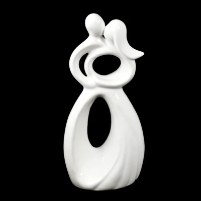 CER-AKT PARA OBRĄCZKI *SZKLIWO BIAŁE* C-673SZB