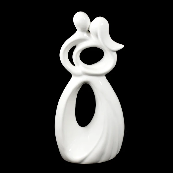 CER-AKT PARA OBRĄCZKI *SZKLIWO BIAŁE* C-673SZB