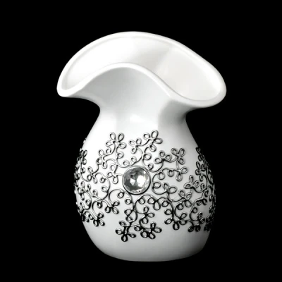 CER-WAZON BUKIET *DECOR SREBRO* C-532DS