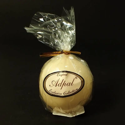 ADPAL-ŚWIECA KULA K-2 FI56 PERŁA ECRU