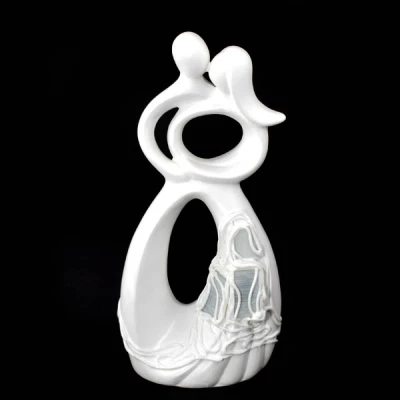 CER-AKT PARA OBRĄCZKI *DECOR WITRAŻ BIAŁY * C-673W