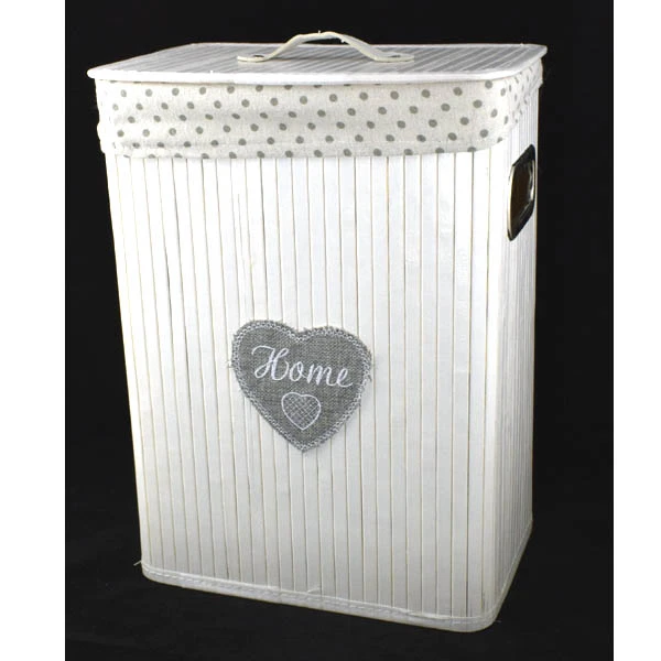 DM-KOSZ WIKLINOWY PROSTOKĄTNY WYŚCIELANY Z/P *S* H40 20X30 YD18431/S BIAŁY