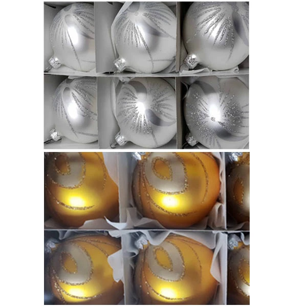 KPL. 6 BOMBEK ZDOBIONYCH FI 80